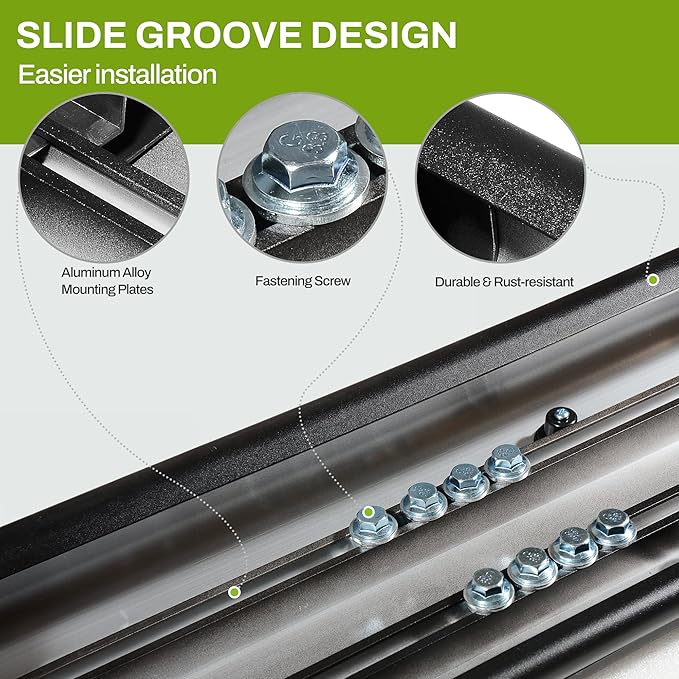 AUTOSAVER88 6 inches Running Boards Compatible with 2019-2025 Dodge Ram 1500 New Body Style Crew Cab with 4 Full-Size Doors, Ram Nerf Bars Side Steps (Exclude 2019-2024 Classic)