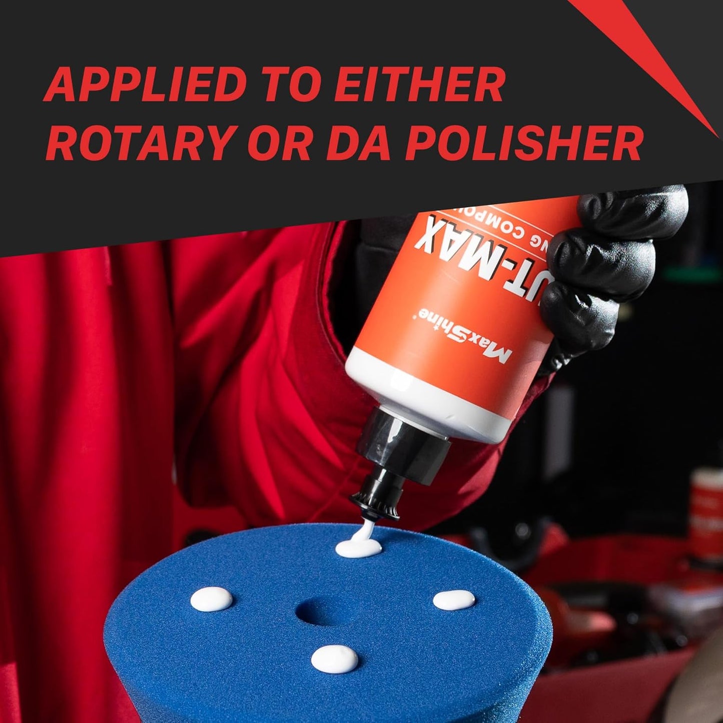 Maxshine Cut Max & Shine Max 16oz Kit – Fast-Cutting Compound & Ultimate Finishing Polish for Paint Correction, Scratch & Swirl Removal, Polishing & Protection – Auto Detailing Car Care Kit