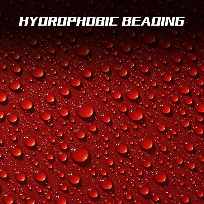 Ceramic-Boosted Carnauba Wax Paste for Cars, RV, Motorcycle, Boat- Triple-Layer Shield, Dust Repellent & Deep Gloss (200g w/Applicator)