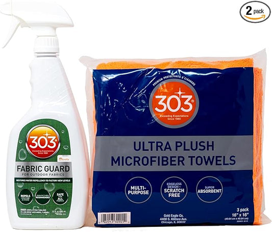 303 Products Fabric Guard Towel Bundle