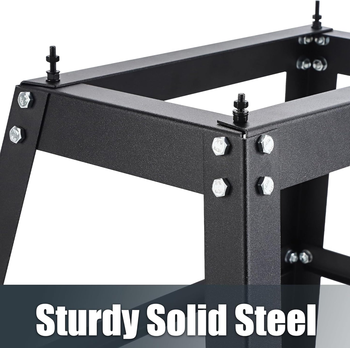 Professional Stand for 10" Band Saw – Lightweight & Durable, 12.5 lbs Heavy-Duty Steel Stand with Non-Slip Feet for Stability