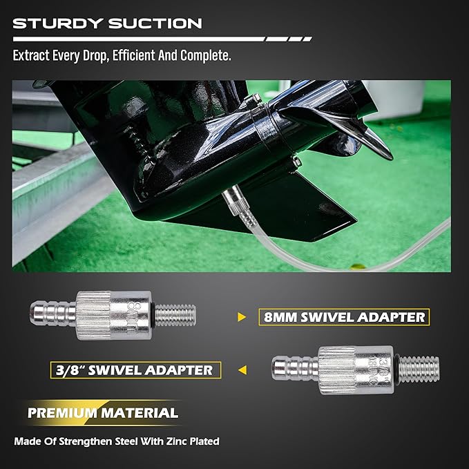 Lower Unit Gear Oil Pump: Transmission Fluid Transfer Extractor Kit Marine Boat Engine Motor Automotive Car Change Can Bottle Filler Differential Lube Liquid Suction Filling Siphon Manual Hand Tool