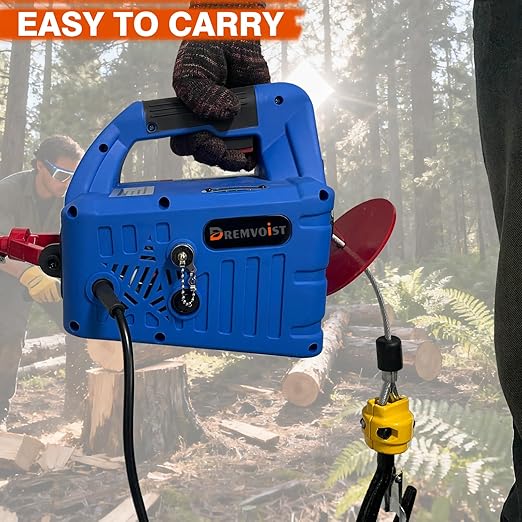 3 in 1 Electric Hoist Winch,1100LB 1500W Portable Power Winch Crane,110V/120V Electric Winch Crane with Manual Wire Wireless Remote Control,26FT Lifting Height,for Towing,Warehouse,Factories