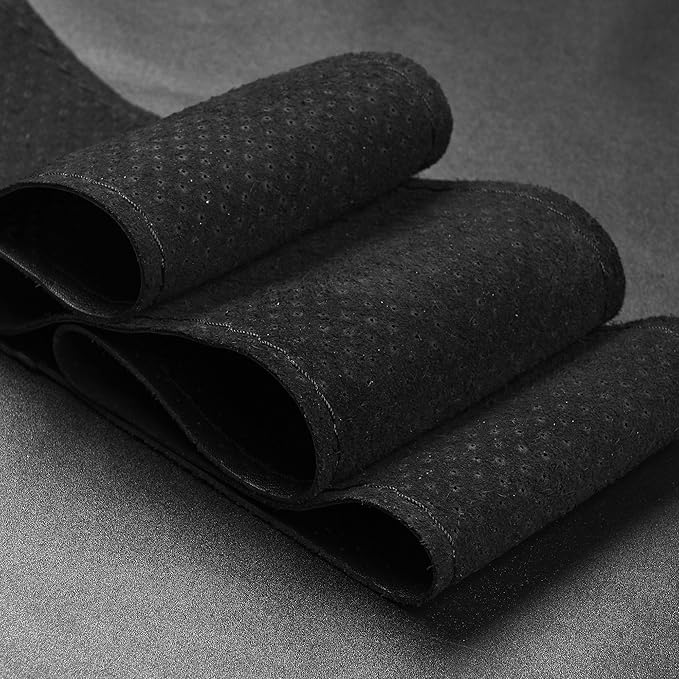 Top Genuine Leather Steering Wheel Cover with Anti-Slip Design, Soft Padding, Universal 15 Inch Auto Car Steering Wheel Stitch on Wrap