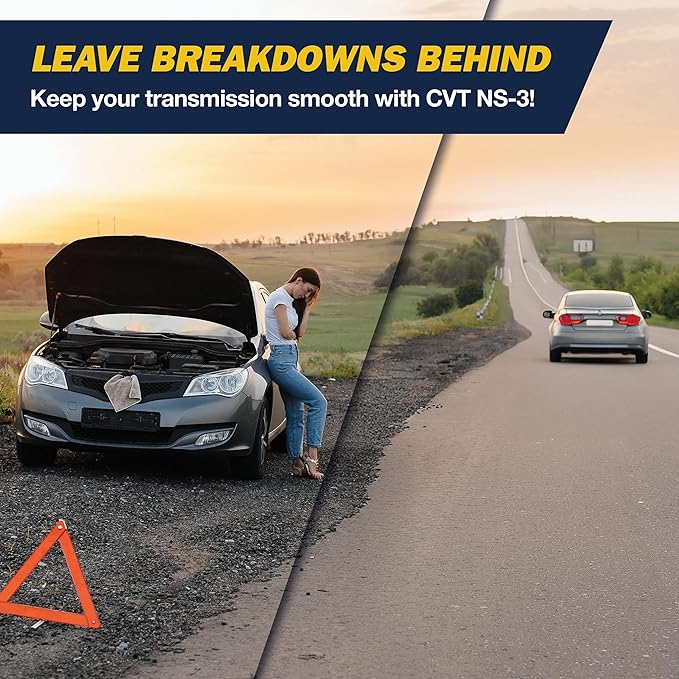 Mannol NS-3 Synthetic CVT Transmission Fluid, 4L Bottle, Ensures Smooth Gear Shifts, Reduces Wear and Tear, Provides Cold Weather Protection