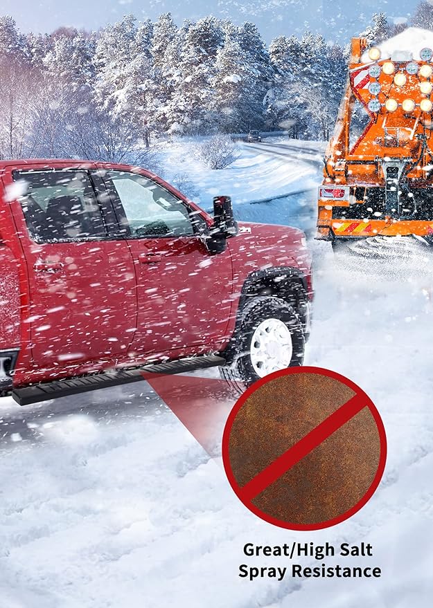 YITAMOTOR Running Boards Compatible with 2019-2025 Dodge Ram 1500 Crew Cab New Body Style Nerf Bars Side Step (Exclude 1500 Classic)