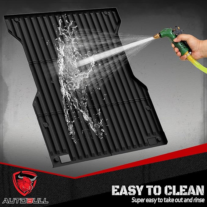 Truck Bed Mat Bed Liner Fit for Toyota Tacoma 2024-2026 (5FT,60.3") (Not Fit Drop-in Liners), Vehicle Truck Bed Liner Custom Fit All Weather Protection TPE Pickup Car Bed Mat