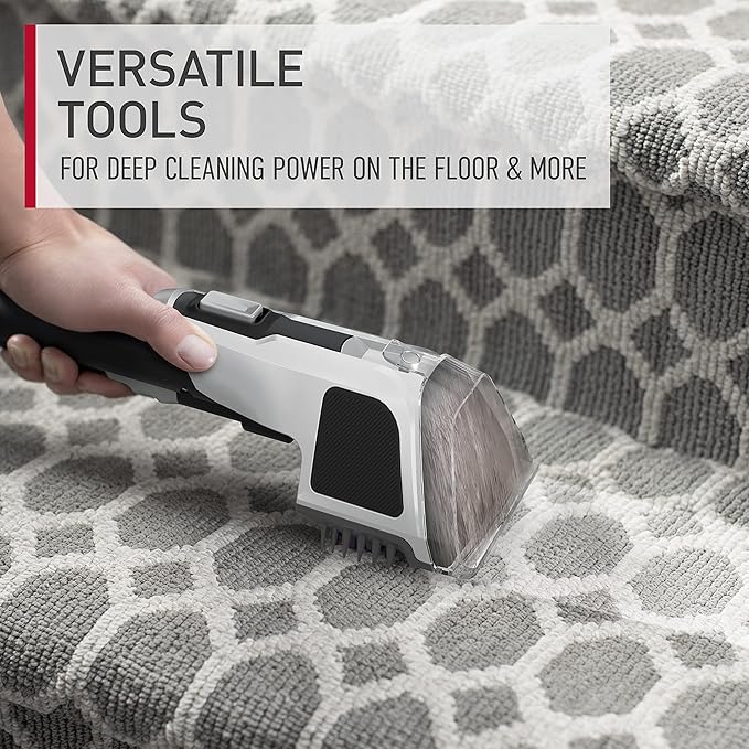 Hoover Powerscrub XL Pet Carpet Cleaner Machine, Upright Shampooer, FH68050, Black