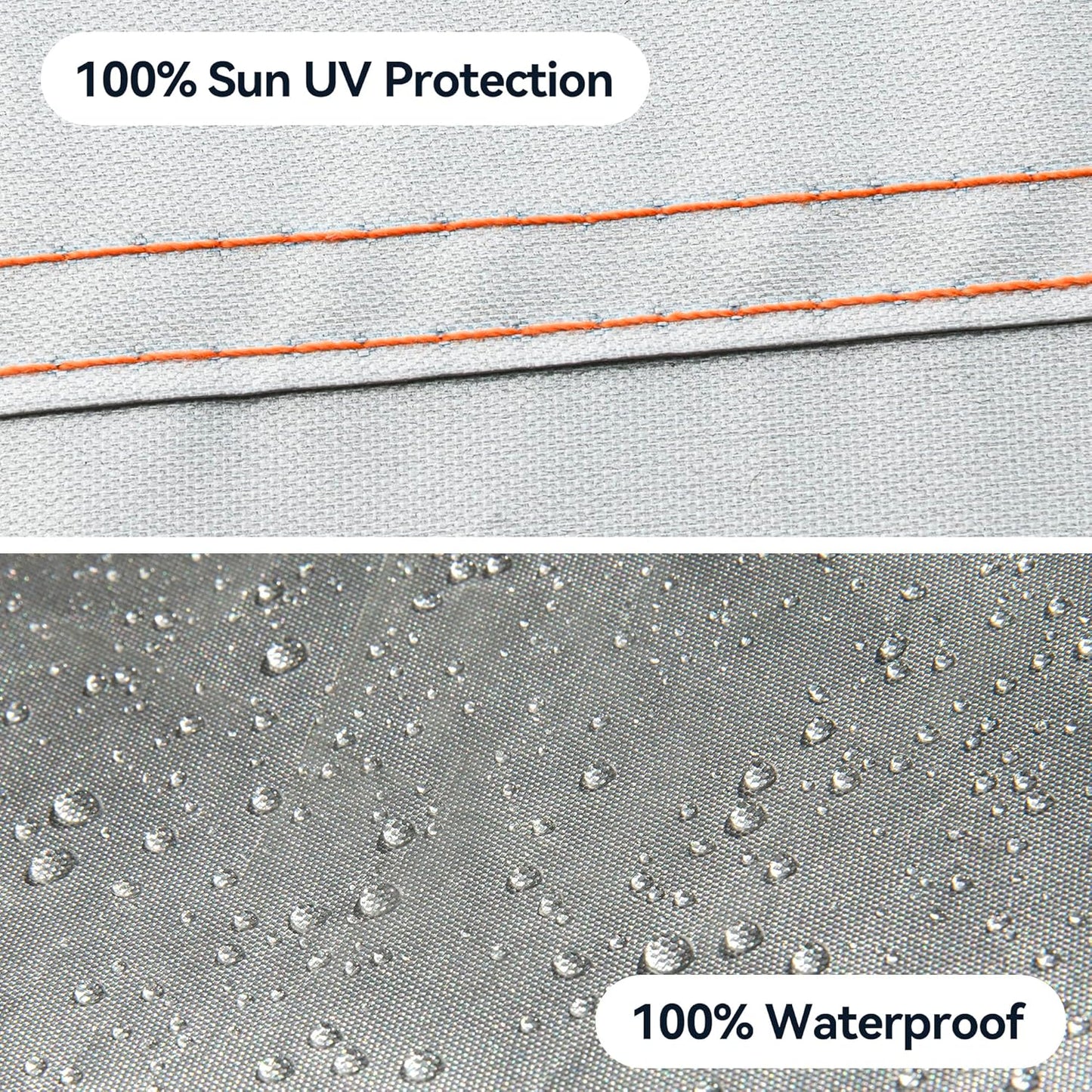 7-Layer SUV Car Cover Compatible with Toyota RAV4 2006-2024,Waterproof Full Car Cover for Automobiles All Weather UV Rain Snow Protection with Door Zipper