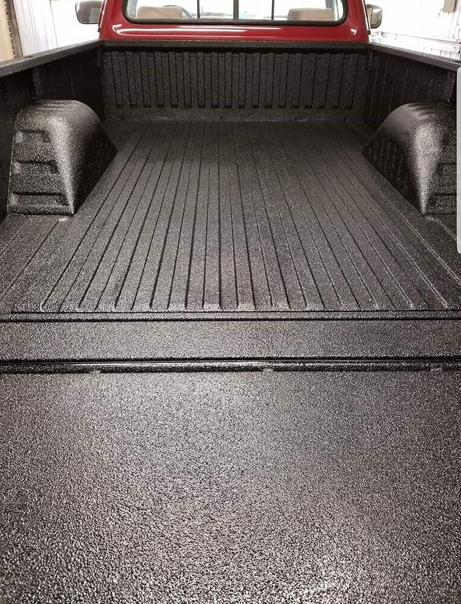 Durabak-18 Textured Truck Bed Liner Gallon KIT - Roll On Coating | DIY Custom Coat for Bedliner and Undercoating, Auto Body, Automotive Rust Proofing, Boat Repair (Gallon, Black)