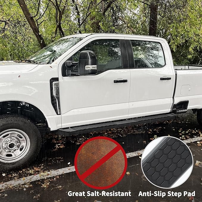 YITAMOTOR Running Boards Compatible with 2019-2025 Dodge Ram 1500 Crew Cab New Body Style Nerf Bars Side Step (Exclude 1500 Classic)