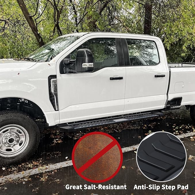 YITAMOTOR Running Boards Compatible with 2019-2025 Dodge Ram 1500 Crew Cab New Body Style Nerf Bars Side Step (Exclude 1500 Classic)