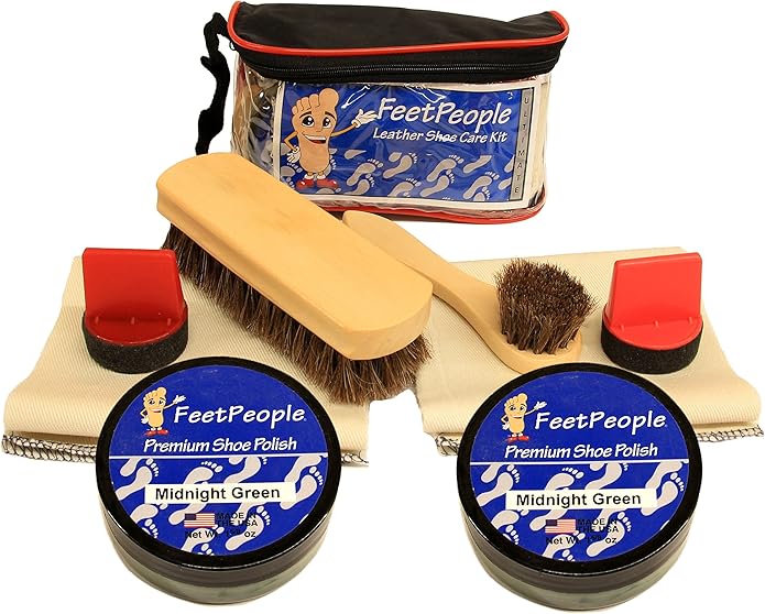 FeetPeople Ultimate Leather Care Kit with Travel Bag