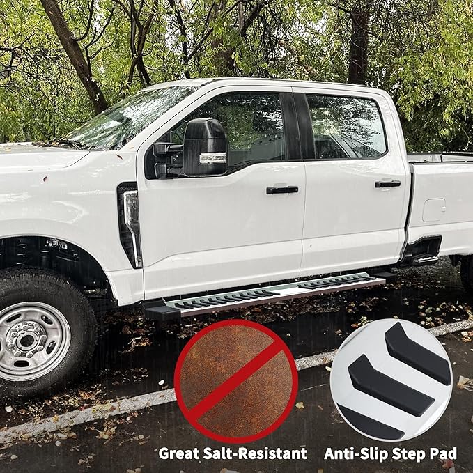 YITAMOTOR Running Boards Compatible with 2019-2025 Dodge Ram 1500 Crew Cab New Body Style Nerf Bars Side Step (Exclude 1500 Classic)