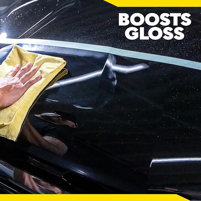 Meguiar's Mirror Glaze M105 Ultra-Cut Compound, Car Rubbing Compound for Removing Scratches and Heavy Swirls While Adding Shine, Safe and Effective on All Glossy Car Paint and Clear Coats, 8 oz