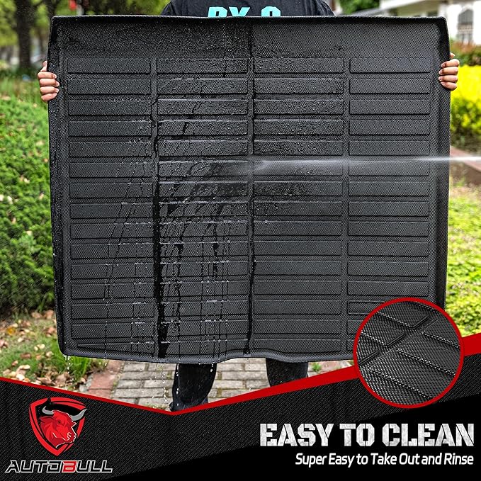 Cargo Liner Compatible with 2011-2023 Dodge Charger(RWD/AWD) & Chrysler 300(RWD/AWD) Cargo Mat，All Weather Protection Trunk Liner Rear Trunk mat，Black