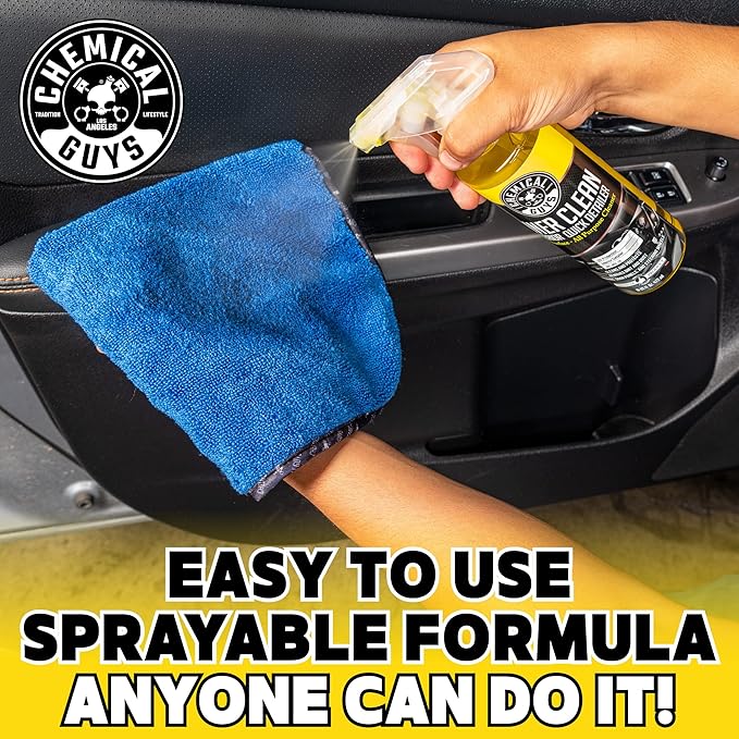 Chemical Guys SPI_663_1602 InnerClean Interior Quick Detailer and Protectant (16 oz) , yellow (2 Pack)