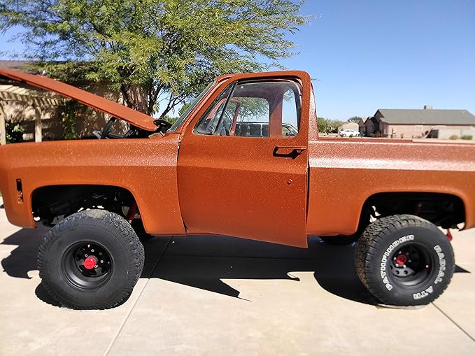 Durabak-18 Textured Truck Bed Liner Gallon KIT - Roll On Coating | DIY Custom Coat for Bedliner and Undercoating, Auto Body, Automotive Rust Proofing, Boat Repair (Gallon, Brown)