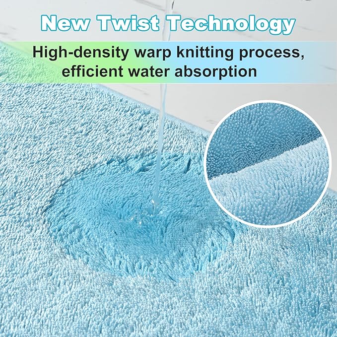 JOYMOOP Microfiber Towels for Cars, 2 Pack 63" x 29.5" Car Drying Towel, Blue Reusable Car Towel, Quick Drying Car Microfiber Cleaning Cloth for RVs, SUVs, Trucks