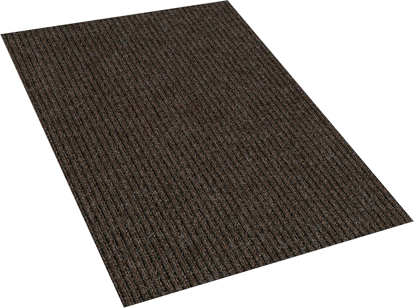 KOECKRITZ Heavy Duty Durable All Weather Indoor/Outdoor Non Slip Entrance Mat Rugs and Runners for Office Business Building Home Garage Front Door (3' x 12', Brick)