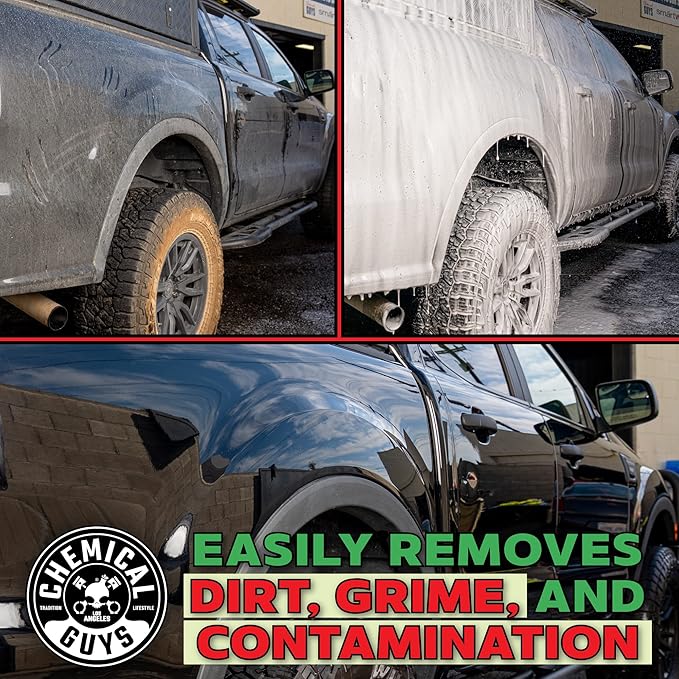 Chemical Guys CWS20816 Watermelon Snow Foam Car Wash Soap, (Works with Foam Cannons, Foam Guns or Bucket Washes) Safe for Cars, Trucks, Motorcycles, RVs & More, 16 fl oz, Watermelon Scent