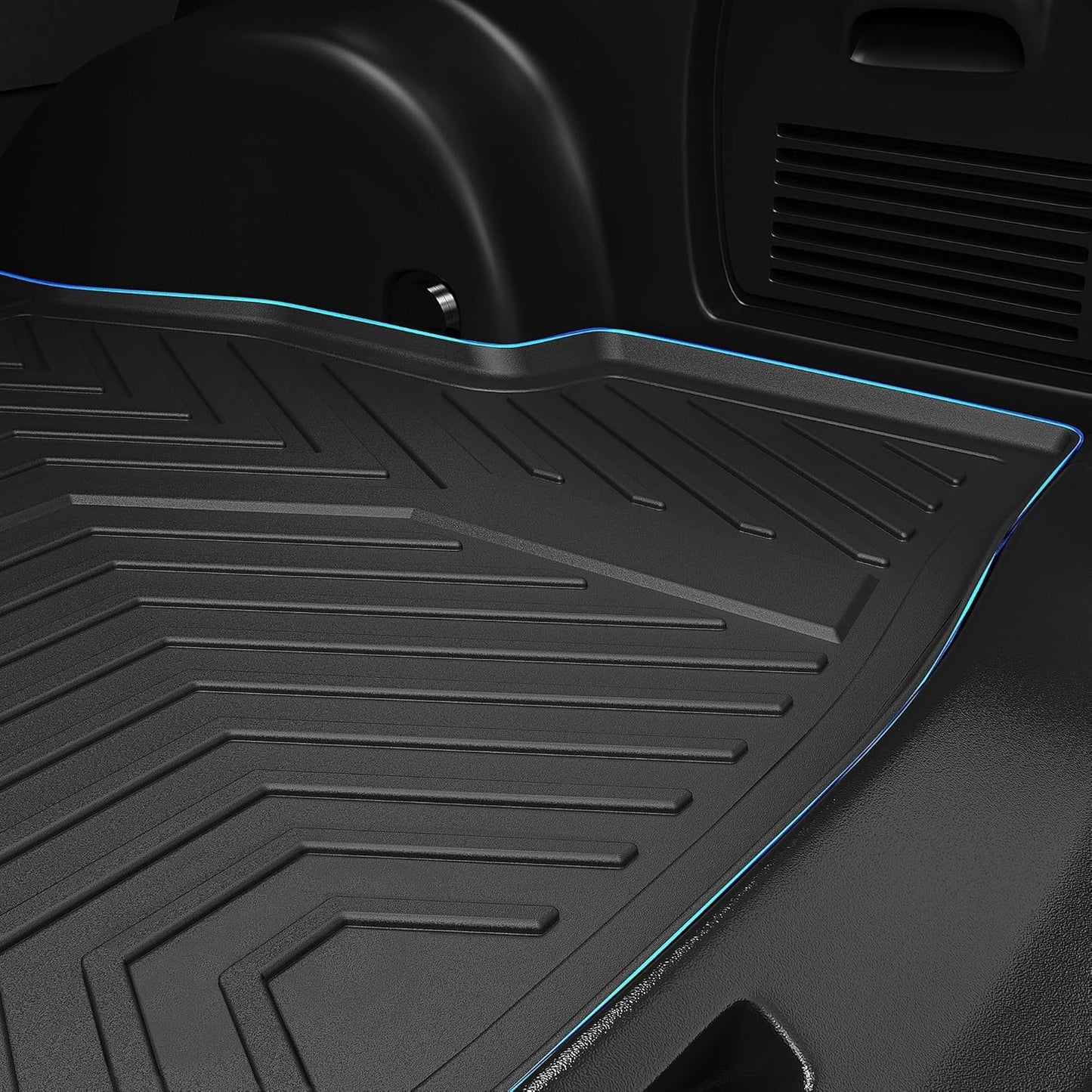 YITAMOTOR Cargo Trunk Mat compatible with Mazda CX-5 2017 2018 2019 2020 2021, All Weather Custom Fit CX-5 Cargo Mat, Black