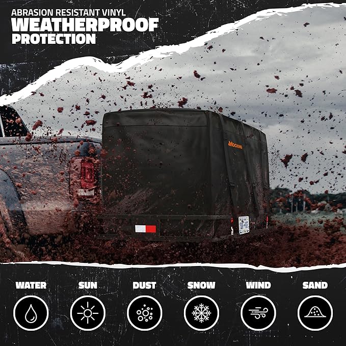 Mockins XXL 70"x30"x6" Folding Trailer Hitch Cargo Carrier w/License Plate Bracket | 500 Lbs Cap Steel Luggage Rack for SUV Car & Truck w/ 40 CuFt Waterproof Cargo Bag for Hitch Carrier & Accessories