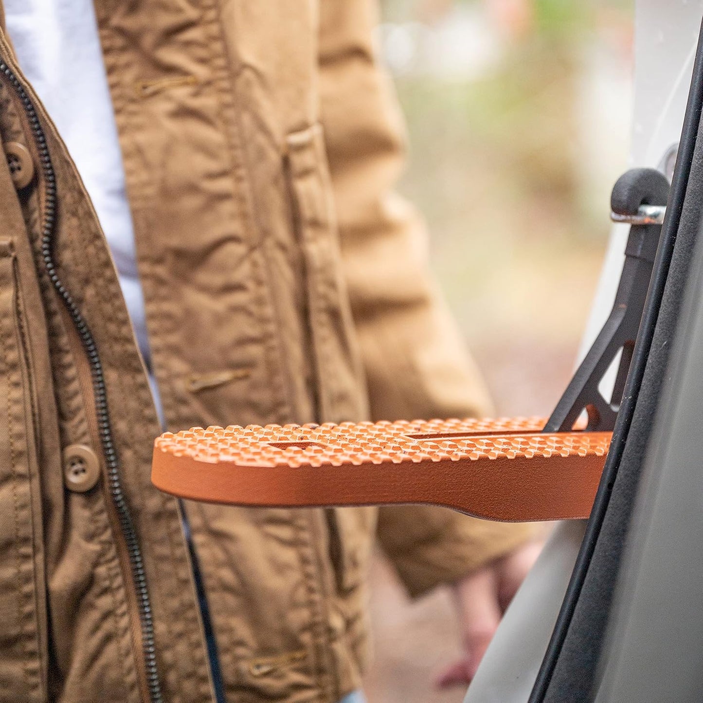 Rightline Gear Moki Ascent Folding Vehicle Door Step for Car Roof Access As Seen On Shark Tank, 8.75 by 3 by 5.25 Inch