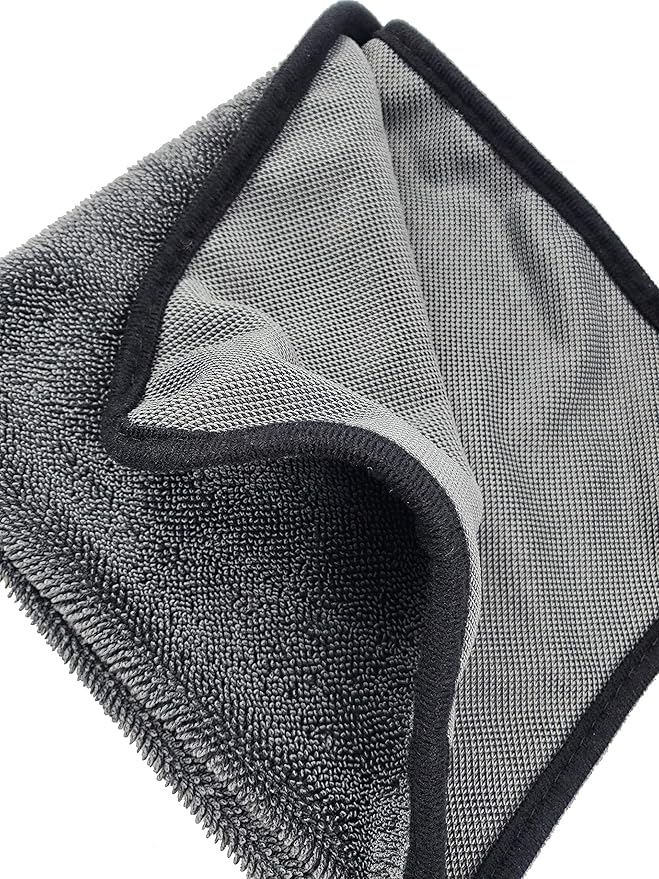 SOFTBATFY Microfiber Car Drying Towel, Shiny Bath Drying Towel Shower Cubicles Cloth for Water Removal in Shower and Bathroom (20x24inches*2pack)