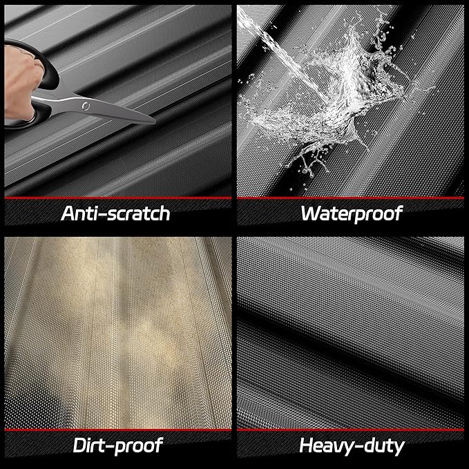 Truck Bed Mat Bed Liner Fit for Toyota Tundra Accessories CrewMax 2022-2026 5.5FT (Not Fit Drop-in Liners), Vehicle Truck Bed Liner Custom Fit All Weather Protection TPE Pickup Car Bed Mat